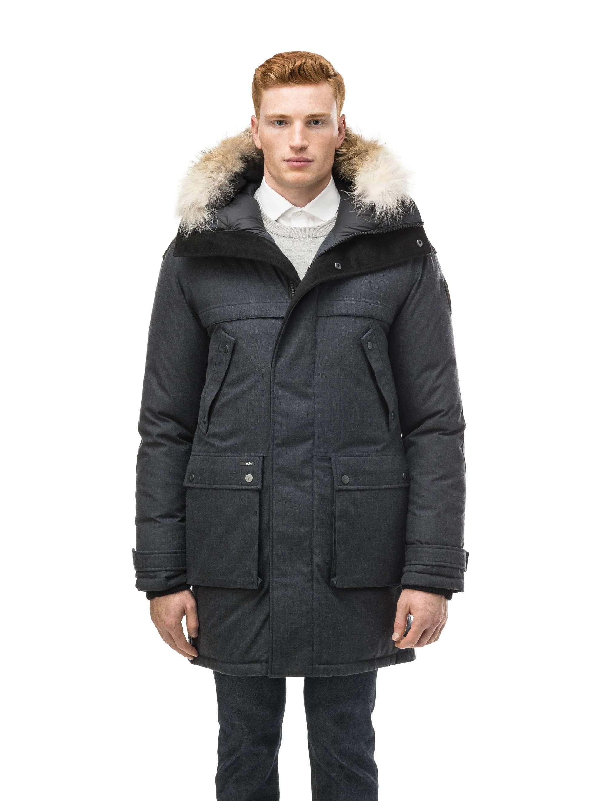 Yatesy Men's Long Parka - Image 41