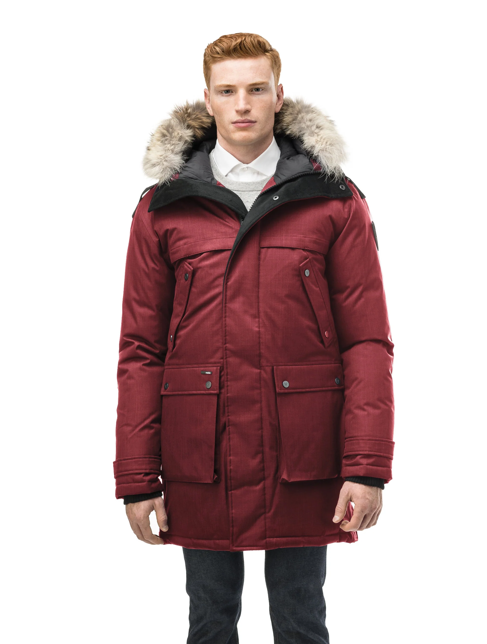 Yatesy Men's Long Parka - Image 42