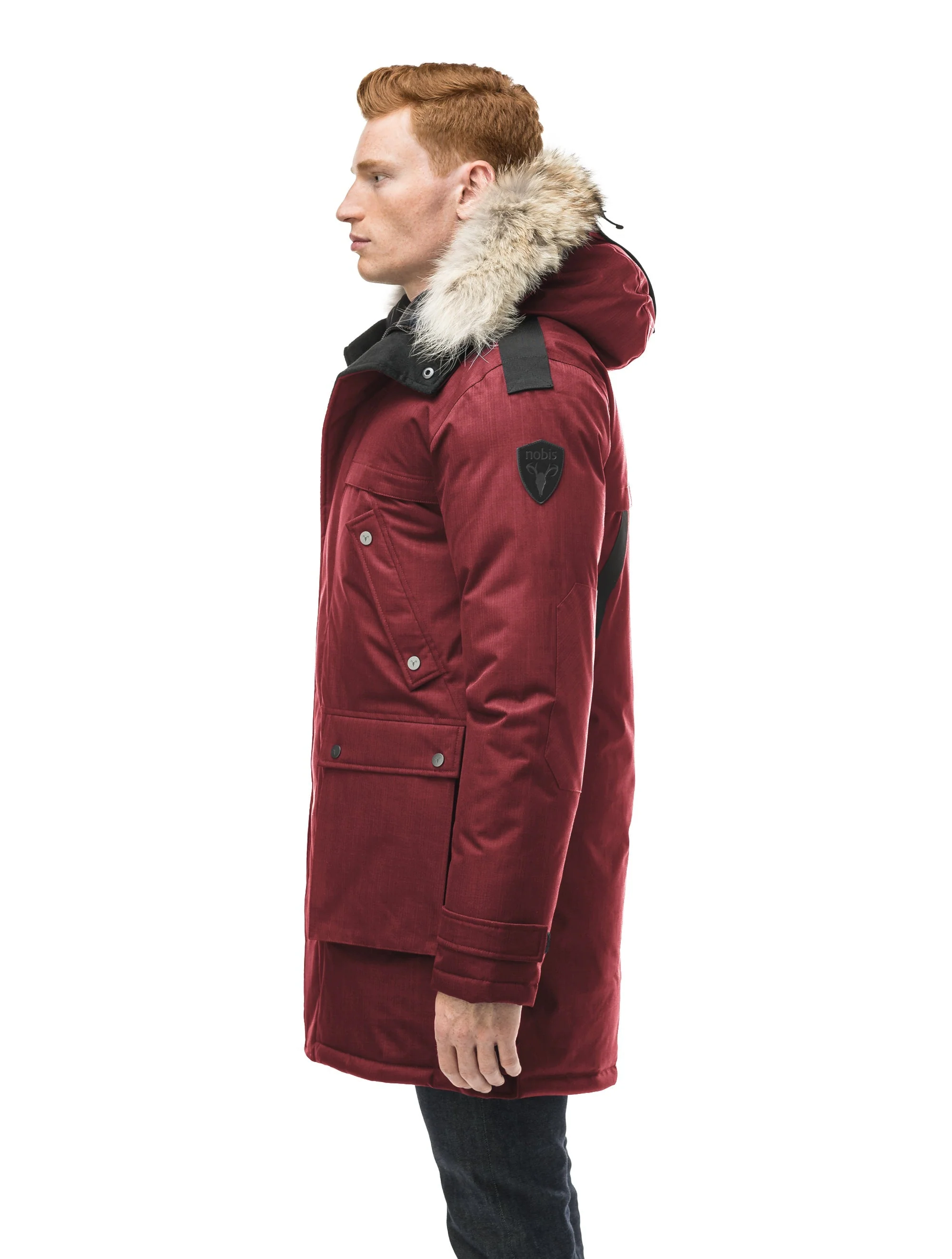 Yatesy Men's Long Parka - Image 43