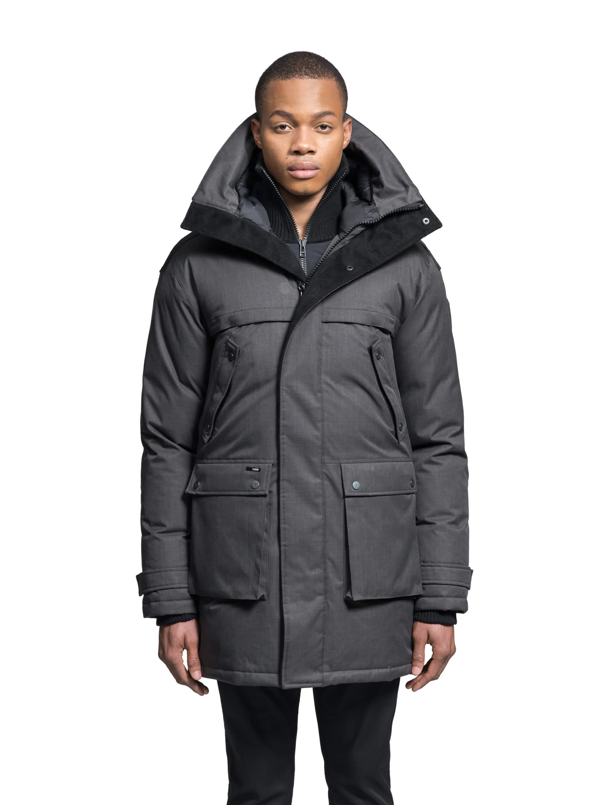 Yatesy Furless Men's Long Parka - Image 14