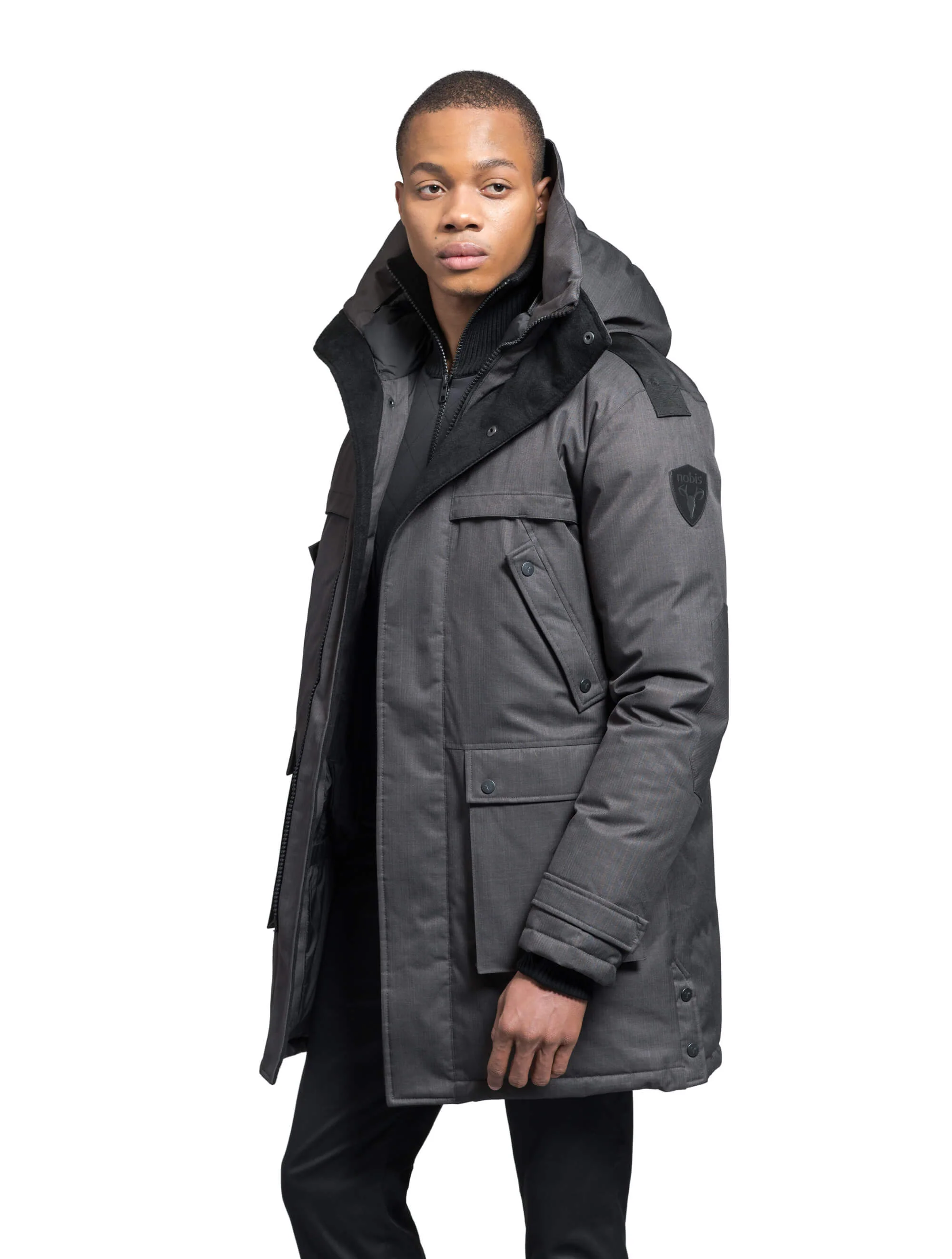 Yatesy Furless Men's Long Parka - Image 16
