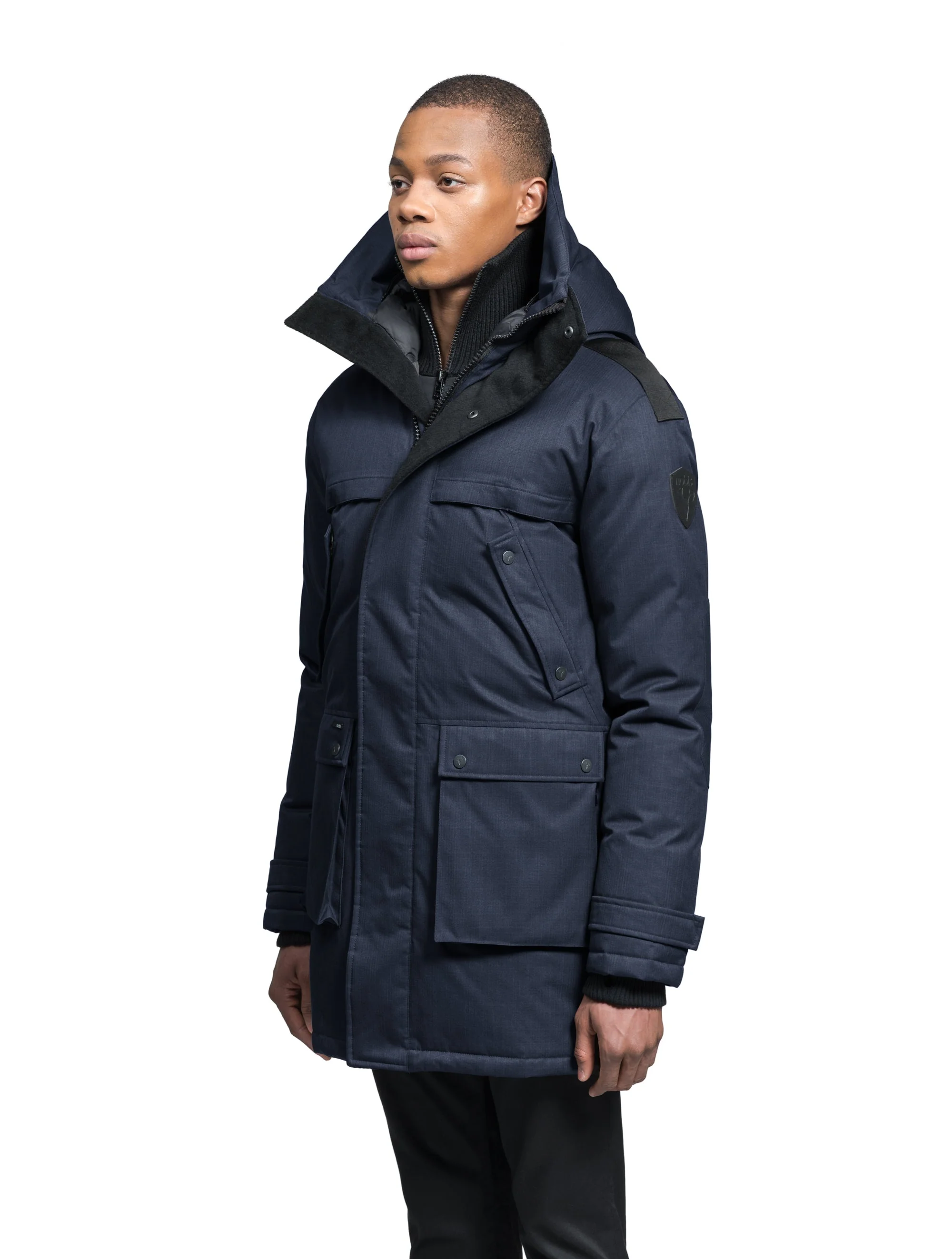 Yatesy Furless Men's Long Parka - Image 3