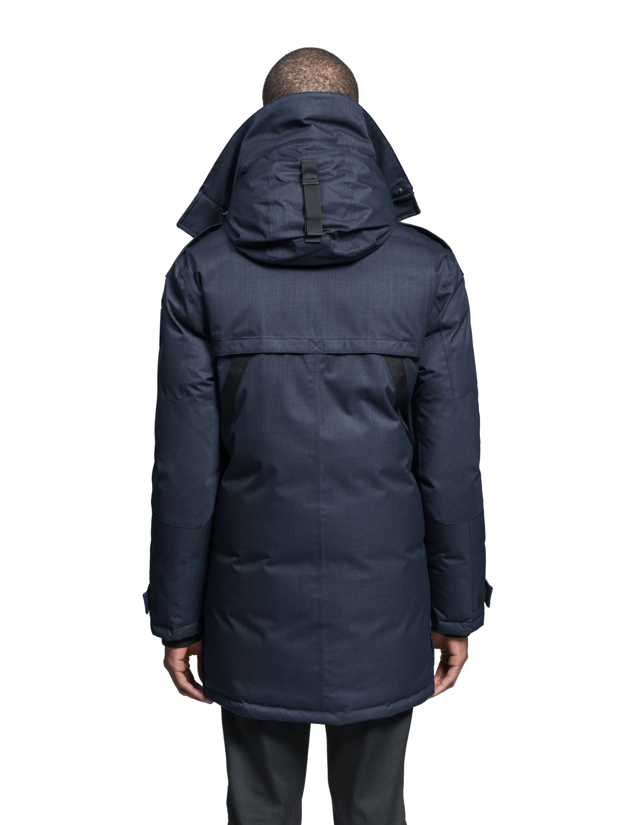 Yatesy Furless Men's Long Parka - Image 4