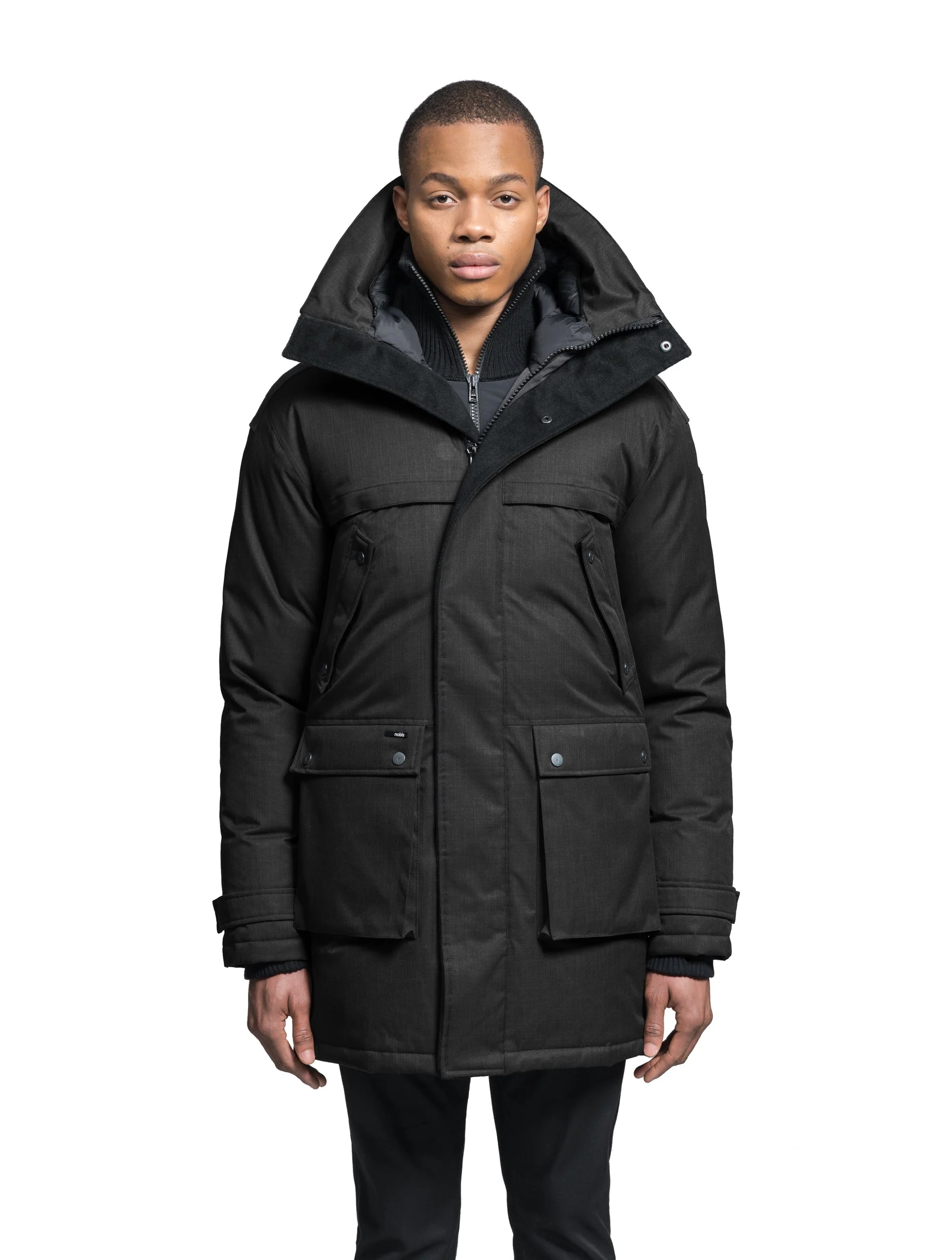 Yatesy Furless Men's Long Parka - Image 8