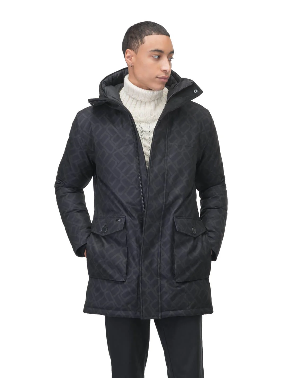 Yves Furless Men's Parka - Image 9